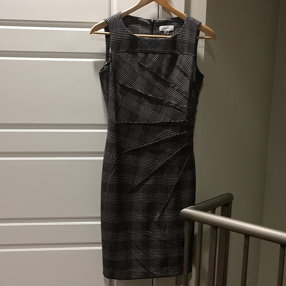 Plaid Calvin Klein dress